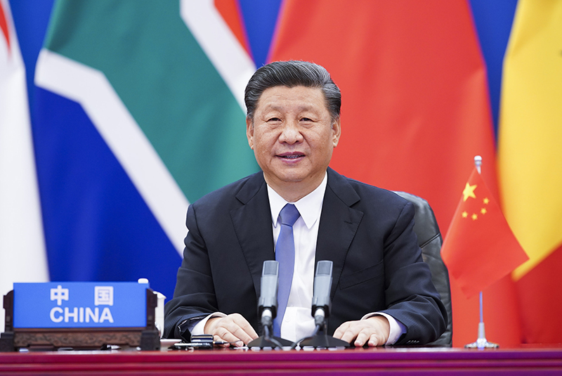 6月17日晚，国家主席习近平在北京主持中非团结抗疫特别峰会并发表题为《团结抗疫 共克时艰》的主旨讲话。本次峰会由中国和非洲联盟轮值主席国南非、中非合作论坛共同主席国塞内加尔共同发起，以视频方式举行。